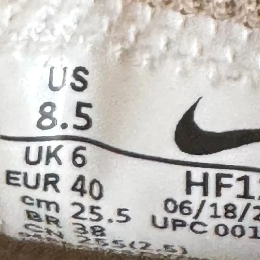 Nike Women's Cream and White Trainers